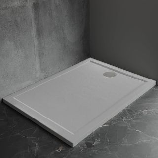 Душевой поддон Veconi Pietra G, 800x800x30, искусственный камень, серый