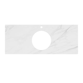 Столешница Kerama Marazzi Plaza Classic Монте Тиберио PL5.SG507120R\120 120 см белый натуральный