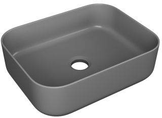 Раковина Point Меркурий PN43832GM 50см графит