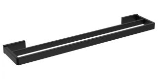 Двойной полотенцедержатель ABBER Westen AA1757B 60см чёрный матовый