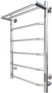 Электрический полотенцесушитель Тругор Пэк сп 6 П с полкой 80x50см хром Пэксп6П80х5032