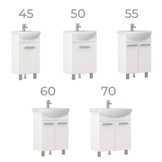 Тумба под раковину напольная Vigo Hoska 231 60 см белый