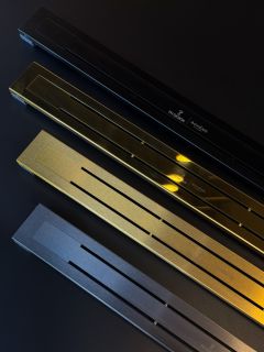 Душевой лоток Boheme B&T Infinity 981-60-GM 60 см оружейная сталь