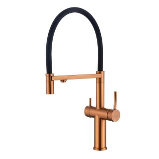 Смеситель для кухни Raglo R20.63.33 с подключением фильтра матовая медь