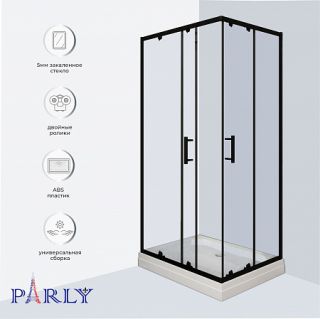 Душевой уголок с поддоном PARLY QZ71B N (70х100х195)
