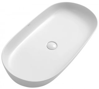 Раковина ABBER Bequem AC2110 80см белый