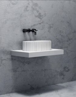 Раковина ABBER Stein AS2655 56см белый матовый