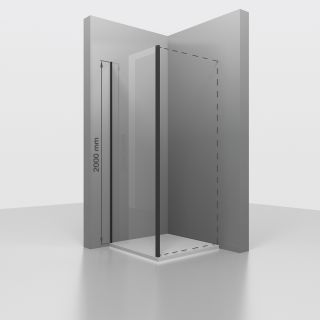 Боковая панель RGW Z-050-3B 352205309-14 90см чёрный