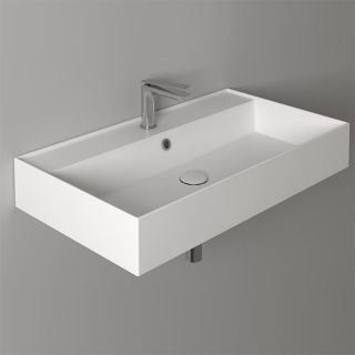 Раковина SIMAS AGILE AG81 bi*1 Белая 81 см