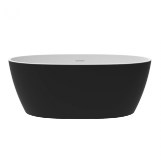 Ванна акриловая Delice Rondo DLR440104Bk 170х76 черная матовая