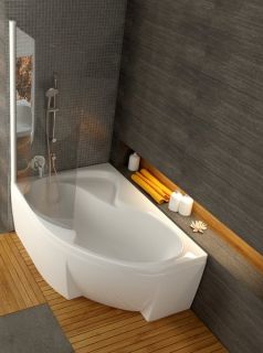 Акриловая ванна Ravak Rosa II 160x105 CM21000000 левый