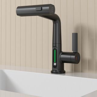 Смеситель для раковины Black&White Sky Day 3027B чёрный матовый