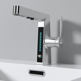 Смеситель для раковины Black&White Sky Day 3029C хром