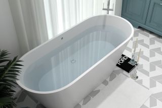 Ванна отдельностоящая Holbi Selena 161x68см белый матовый 1.01.006.11.1