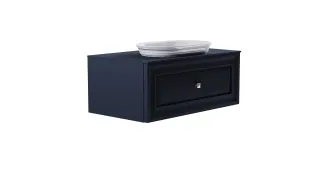 Тумба с раковиной Astra-Form Шарм 4631177715167 100 см серый матовый