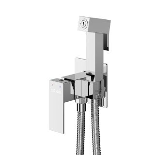 Гигиенический душ со смесителем CEZARES SLIDER-DIF-01 хром