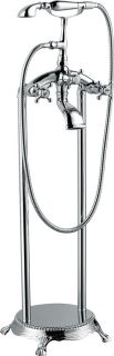 Напольный смеситель для ванны ABBER Klassik хром AF8415