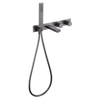 Встраиваемый смеситель для ванны ABBER Rund AF8730NG никель