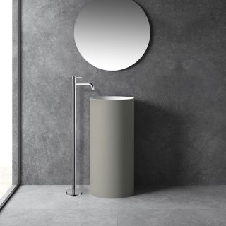 Напольный смеситель для раковины ABBER Wasser Kreis хром AF8140