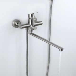 Смеситель для ванны и душа Frap F2248 Сатин