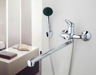 Смеситель для ванны и душа Frap F2213 хром