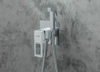 Гигиенический душ со смесителем Gappo Futura G7217-8 хром