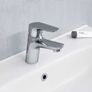 СМЕСИТЕЛЬ ДЛЯ РАКОВИНЫ «DAMIXA» JUPITER 770210001 ХРОМ