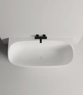 Ванна из искусственного камня Salini Sofia Wall S-Sense 102512GRH 170x80см RAL снаружи