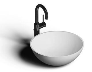 Раковина накладная by Deonria Soho 40см белый