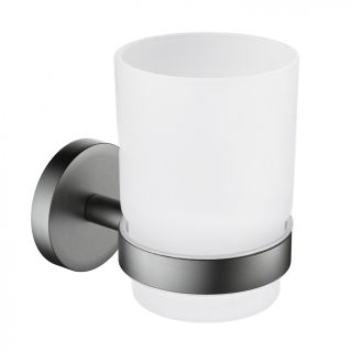 Стакан для зубных щёток Timo Saona 13031/18 чёрное золото