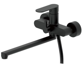 Смеситель для ванны Haiba HB22590-7 чёрный матовый