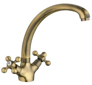Смеситель для кухни Haiba HB4219-4 бронза