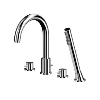 Смеситель на борт ванны Omnires Y хром Y1232CR