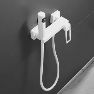 Гигиенический душ со смесителем Shevanik S6805C-1 белый