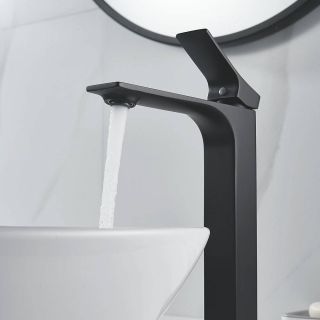 Смеситель для раковины Shevanik S6111H чёрный