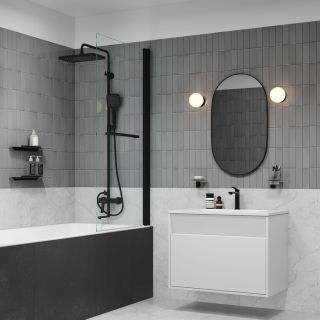 Смеситель для раковины IDDIS Parker PARBL00i01 чёрный матовый