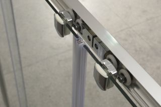 Душевая дверь, хром BelBagno UNIQUE-BF-2-170/200-C-Cr