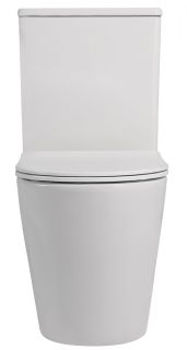 Унитаз-компакт ABBER Bequem AC1112 безободковый белый