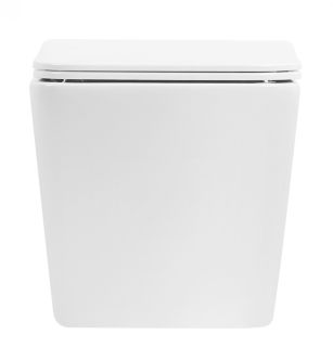 Унитаз ABBER Rechteck AC1201T безободковый смыв торнадо белый