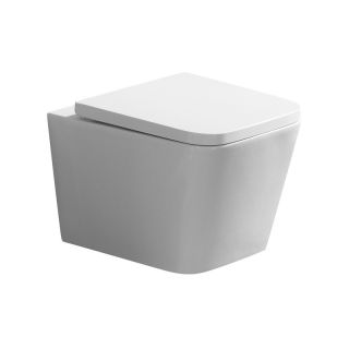 Унитаз подвесной Azario NOVA AZ-2216 безободковый с ультра тонким сиденьем микролифт