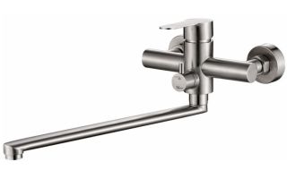 Смеситель для ванны Haiba HB22801 сталь