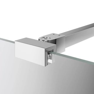 Фиксатор для стеклянной шторки Kerama Marazzi Vetro VE.FB250.BSD.CR 25 см хром