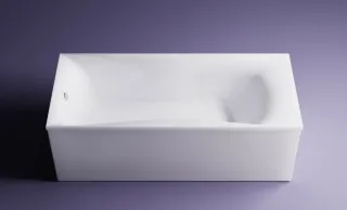 Ванна из искусственного камня Astra-Form Вега 01010043 170x75 см белый глянец