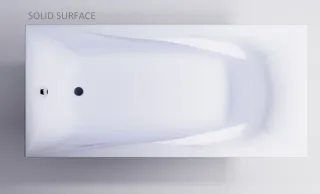 Ванна из искусственного камня Astra-Form Вега Люкс 01010070 180x80 см белый матовый