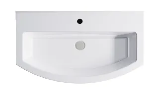 Тумба с раковиной Astra-Form Венеция 2.0 03100004ncss3005-r80b+04010022 80 см голубой матовый