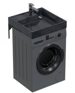 Раковина над стиральной машиной СанТа Юпитер 900141 60см млечный путь