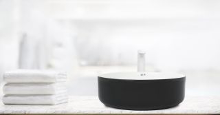 Раковина-чаша WeltWasser Elbach M3134 BW 35 10000004522 Черная Белая