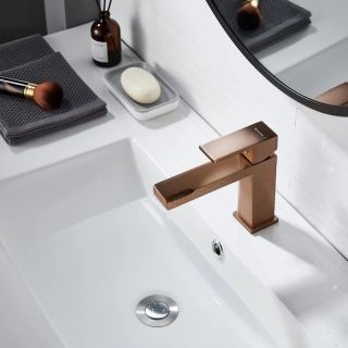 Cмеситель для раковины Knotlor KN-20/RBP, бронза