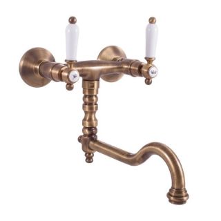 Смеситель для кухни Rav Slezak Morava Retro MK501.5/29SM бронза