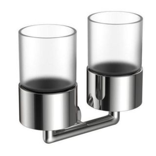 Стакан для ванной комнаты двойной Raglo R320.08 хром